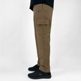 Woven Terry Cargo Pants